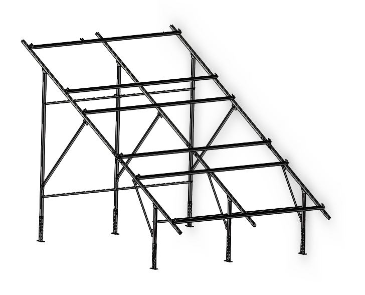 SUPPORT POUR PANNEAUX SOLAIRES PHOTOVOLTAÏQUES